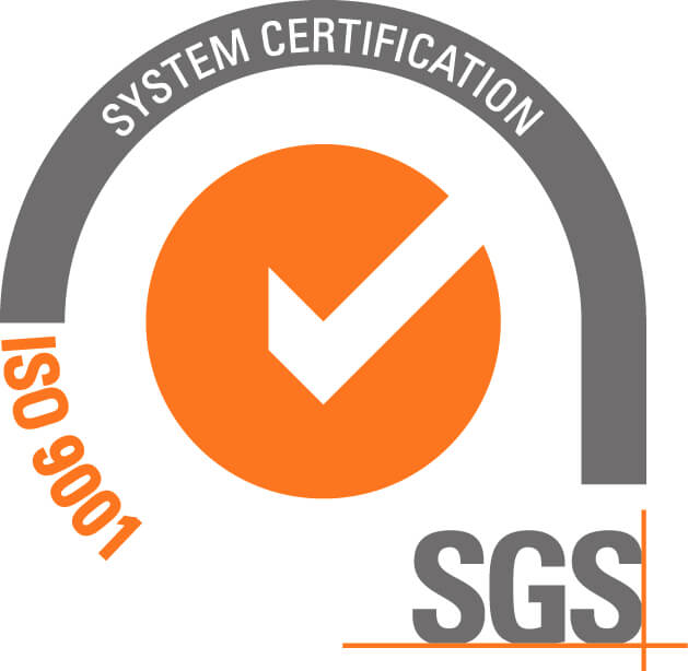 Selo SGS — Certificado ISO 9001